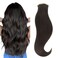 HOTBANANA Tape in Hair Extensions, 24 Inch 20pcs 50g Dark Brown Tape in Hair Extensions Human Hair Tape Hair Extensions Straight Remy Human Hair Tape in Extensions