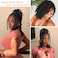 FAVE 6 Packs/lot Short Faux Locs Crochet Hair for Black Women 8 Inches Soft Locs Braids Hair Goddess Locs Natural Black Synthetic Hair Extensions (8 Inches,1B)