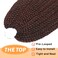 Supernova Hair Senegalese Twist Crochet Hair Ombre Crochet Box Braids Pre Looped 7 Packs Small Crochet Box Braids for Black Women Lightweight Crochet Braids Box Braids Hair Extension (18 Inch #T99J)