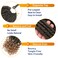 Goddess Locs Crochet Hair 6 Packs 18 Inch Straight Faux Locs Crochet Hair for Black Women, Crochet Pre-Looped Curly Hair Soft Faux Locs Synthetic Braiding Hair Extensions (18 Inch, 6 Packs, 1B-27#)