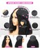 ISEE V Part Wig Human Hair Kinky Curly for Black Women Wigs Human Hair Glueless V Part Human Hair Glueless Wig With Elastic Drawstring Kinky Curly Human Hair Wig Beginner Friendly (20 inch)