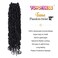 TOYOTRESS Tiana Passion Twist Hair - 12 inch 8 Pcs Pre-twisted Crochet Braids Natural Black, Synthetic Braiding Hair Extension ( 12 Inch, 1B)