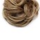 Benehair Hair Bun Hairpiece Scrunchy Updo Hair Pieces Fluffy Scrunchies Donut Hairpiece Synthetic Curly Wavy Messy Chignons With Elastic Rubber Band Dark Brown to Ash Blonde-Thicker 2pcs 70g