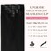 GOO GOO Clip in Hair Extensions Real Human Hair, Remy Human Hair Extensions Clip ins for Women, Natural Human Hair, 16inch 130g 7Pcs, 1 Jet black