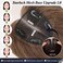 Starluck Real Human Hair Toppers for Women - With Bangs, Hand-woven, Covers Gray Roots, Adds Volume - Brown