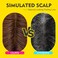 TESS Human Hair Toppers for Women Real Human Hair, Human Hair Topper, Hair Pieces for Women with Thinning Hair, Hairline Topper for Women, 3.2&Prime;*3.9&Prime;Silk Base 150% Density10 inch Light Brown