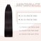 Tape in Hair Extensions Human Hair, Hair Extensions 18 Inch 20pcs Natural Black Remy Straight Human Hair Tape in Extensions Skin Weft Tape Extensions Human Hair (1B#,18 Inch)