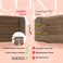 Elailite Tape in Hair Extensions Human Hair Thick Real Remy Hairpieces Medium Brown 14 Inch 40g 20pcs Straight Invisible Seamless Skin Weft Best Tape for Women