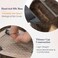 Elailite Human Hair Toppers for Women Real Human Hair for Thinning Hair 9 * 12CM Silk Base Hair Pieces No Bangs Clip in Remy Hairpieces Hand-Tied 16 Inch Chocolate Brown