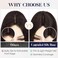 Elailite Human Hair Toppers for Women Real Human Hair for Thinning Hair 9 * 12CM Silk Base Hair Pieces No Bangs Clip in Remy Hairpieces Hand-Tied 16 Inch Chocolate Brown