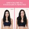 GOO GOO Clip in Hair Extensions Real Human Hair, Remy Human Hair Extensions Clip ins for Women, Natural Human Hair, 22inch 150g 9Pcs, 1 Jet black