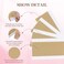 GOO GOO Hair Extension Tape Double Sided Adhesive Replacement Tape, Professional Strong Tapes for Tape in Hair Extensions 72pcs, 1.6 * 0.3inch per Piece