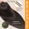 Human Hair Topper for Women No Bangs 100% Remy Hair Toppers for Women 16 Inch Human Hair Toppers for Thin Hair 150% Density Toppers Hair Pieces for Women Natural Black