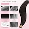 MAXITA I Tip Hair Extensions Human Hair,50g/50s Dark Brown 18 InchItip Human Hair Extensions Comfortable Wear, Invisible &amp; Natural Cold Fusion, 100% Remy Human Hair Itip Keratin Hair Extensions