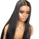 BEEOS Wear and Go 5x5 SKINLIKE Real HD Lace Closure Wig, Pre-cut 180% Density Pre-Plucked Bleached Knots Glueless Straight Virgin Human Hair Wigs 22 Inch