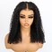 ISEE M-Cap Kinky Curly Wear Go Glueless Wigs Human Hair Pre Plucked Pre Cut Bleached Knots 9x6 HD Lace Glueless Human Hair Wigs For Women 24 Inch