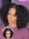 ISEE M-Cap Kinky Curly Wear Go Glueless Wigs Human Hair Pre Plucked Pre Cut Bleached Knots 9x6 HD Lace Glueless Human Hair Wigs For Women 24 Inch