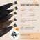 DOORES I Tip Hair Extensions Human Hair, Balayage Chocolate Brown to Honey Blonde 50g/50s 22 Inch, I Tip Remy Hair Extensions Cold Fusion Hair Extensions Itip Extensions Straight Human Hair Extensions