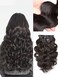 LUVME HAIR Body Wave Clip in Hair Extensions Fullness with 1 Pack, 24inch 135g 7pcs Hair Extensions Real Human Hair for Women, Natural Human Hair