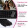Lashey Human Braiding Hair Kinky Curly 1 Bundle 50g Bulk Human Hair for Braiding 100% Virgin Hair Bulk for Braiding with Healthy Ends Natural Black Hair Extensions for Boho Braids 18 Inch