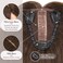 MY-LADY Human Hair Toppers for Women Real Human Hair for Thinning Hair 8 * 10CM Lace Silk Base Hair Pieces No Bangs Clip in Remy Hairpieces Hand-Tied 12 Inch Dark Brown
