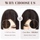 MY-LADY Human Hair Toppers for Women Real Human Hair for Thinning Hair 8 * 10CM Lace Silk Base Hair Pieces No Bangs Clip in Remy Hairpieces Hand-Tied 12 Inch Blonde with Dark Root