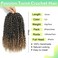 Passion Twist Crochet Hair 10Inch Passion Twist Hair 8 Packs Pre-Twisted Short Passion Twist Crochet Hair for Black Women Soft Passion Twist Curly Crochet Hair&hellip;