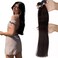 16 Inch Misslala U Tip Hair Extensions Human Hair Brown Pre Bonded Hair Extensions Color #2 Darkest Brown U Tip Brown Hair Extensions Real Human Hair Medinum Length 50g 50s