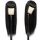 REMY Wigs with Bangs Straight Human Hair Wigs with Bangs None Lace Wigs for Black Women 100% Unprocessed Brazilian Virgin Human Hair Wigs Machine Made Glueless Wigs (26 Inch)