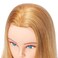 20-22'' Mannequin Head With Human Hair Styling Training Head Dolls for Cosmetology Manikin Maniquins Practice Head with Stand (6611W2714H)