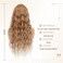UDU Hair Topper Hair Toppers for Women 26inch Long Loose Curly Toppers hair pieces for women Hair Toppers for Women with Thinning Hair Highlight Synthetic Cosplay Wiglets Hair Topper for Party
