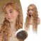 UDU Hair Topper Hair Toppers for Women 26inch Long Loose Curly Toppers hair pieces for women Hair Toppers for Women with Thinning Hair Highlight Synthetic Cosplay Wiglets Hair Topper for Party