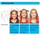iLUU 22" 80g Snow White Secret String Hair Extensions Long Straight Hidden Line Hair Extension Synthetic Hair Pieces Hair Extension for Beauty Women (very Very White)