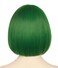 Green Wig Short Green Wigs for Women St Patricks Day Green Bob Wig with Bangs Natural Cute Synthetic Wigs for Halloween BU110GR