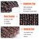 Pre-twisted Passion Twist Hair 8 Inch 8 Packs Short Passion Twist Crochet Hair for Black Women, Pre-looped Crochet Passion Twists Synthetic Braiding Hair Extensions(8 Packs,T30#)