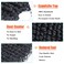 Short Passion Twist Hair 8 Inch, 8 Packs Pre-twisted Passion Twists Crochet Hair for Black Women Pre-looped Synthetic Crochet Braids(8 Packs,1B#)