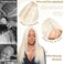 Blonde Wear and Go Glueless Wigs Pre Plucked Pre Cut for Beginners 613 Synthetic Lace Front Wigs With Bangs Long Straight layered Wigs HD Lace 26 Inch 3 Seconds to Wear for Beginners