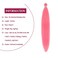 Pre Stretched Braiding Hair 30 Inch 8 Packs Professional Soft Yaki braiding Hair For Braids Hot Water Setting Synthetic Crochet Hair Extensions (30 Inch (Pack of 8), Pink)