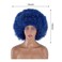 Rbenxia 14 Inch Short Afro Wig for Black Women 70s Afro Kinky Curly Wig Synthetic Costume Wigs Anime Fashion Halloween Cosplay Daily Party (Blue)