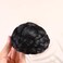 Pokinge Braided Hair Bun Women Hair Piece, High Temperature Fiber, Party Costume Accessory, Light Brown, 1 Count