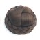 Pokinge Braided Hair Bun Women Hair Piece, High Temperature Fiber, Party Costume Accessory, Light Brown, 1 Count