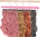 Hair Extension Holder Weft Holder Hair Extension Hanger for Clip Ins Hair Holder Hair Extension Holder for Washing &amp; Styling Hair Extension Storage Hair Extension Organizer Hair Extension Accessories