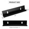 Hair Extension Holder Hair Extension Hanger Weft Holder Braiding Hair Rack w/2 Suction Cups Designed to Securely Hold Extra Wide Wefts Including Halos, Hand Tied Wefts, Beaded Wefts and Full Bundles
