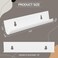 Hair Extension Holder Braiding Hair Rack Hair Extension Hanger Hair Holder Weft Holder w/2 Suction Cups Designed to Securely Hold Extra Wide Wefts While You Wash, Color, Style &amp; Store