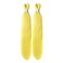 Pre Stretched Braiding Hair,26 Inch 2 Packs Yellow Braiding Hair, Yaki Texture Prestretched Crochet Braids Hair Professional Synthetic Hair Extension Itch Free Hot Water Setting (2 Packs,Yellow#)