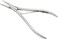1 Pc Stainless Steel Hair Extensions and Removal Pliers with 2 holes Hair Extension Tool for Micro Links Hair or Feather Extensions Styling