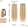 MY-LADY Invisible Clip in Mini Hair Extensions for Short Hair Wiglets Hairpieces for Thinning Hair 6 Inch Ash Blonde mix Bleach Blonde Short Extension Hair Clips Real Hair