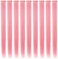 Rhyme 9 PCS Smoke Pink Hairpieces Colored Hair Extensions Clip in/on for America Girls and Women Wig Pieces Princess Party Highlight (Light Pink)