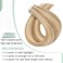 Rich Choices Tape in Hair Extensions Human Hair 20pcs 30g Balayage Golden Brown Highlighted Bleach Blonde 100% Remy Hair Extensions Real Human Hair Seamless Straight Tape in Hair of 20 inch #12P613