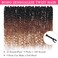 9 Packs 24 Inch Boho Senegalese Twist Crochet Hair with Curls 3 Tone Bohemian Island Twist Crochet Braids Pre-Looped Crochet Twist Braids for Women Synthetic Braiding Hair Extensions 1B3027#